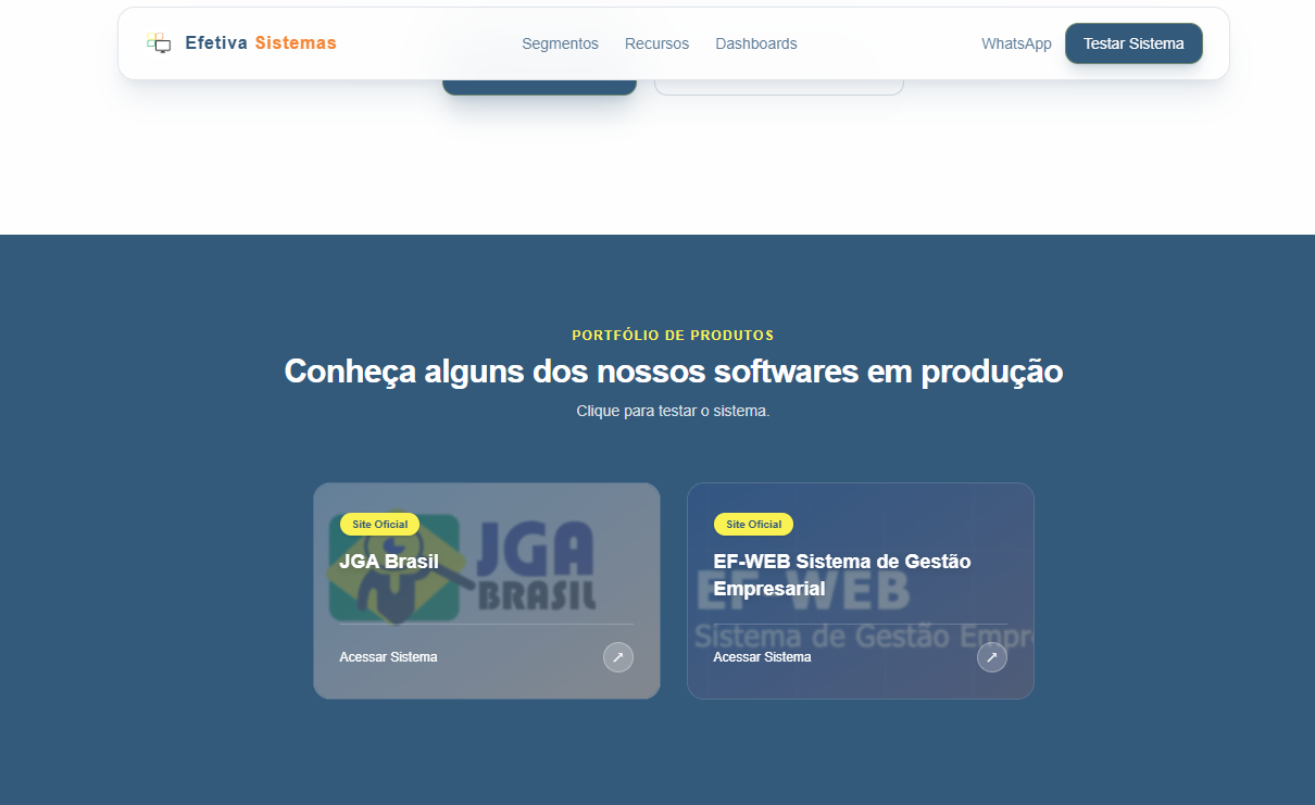 Projeto Efetiva Sistemas
